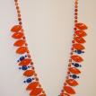 Carnelian and Lapis Necklace
