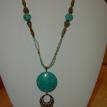 Magnesite Necklace with Copper