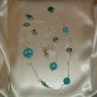 Chain and Bead Necklace
