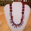 Quartz and Sea Glass Necklace